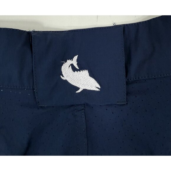 Palmyth Mens Cargo Shorts Size 2XL Performance Fishing Outdoors Utility Navy - Picture 7 of 14